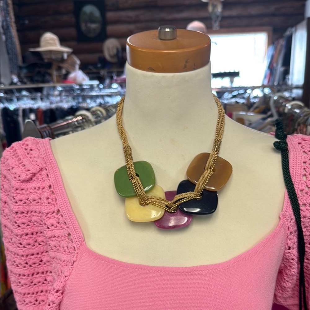 Multicolor Chico’s Statement Necklace - image 2